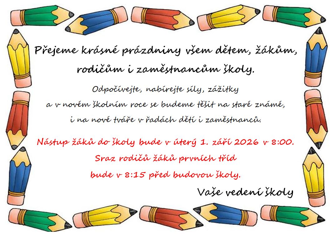 Přání na prázdniny 2020-2026